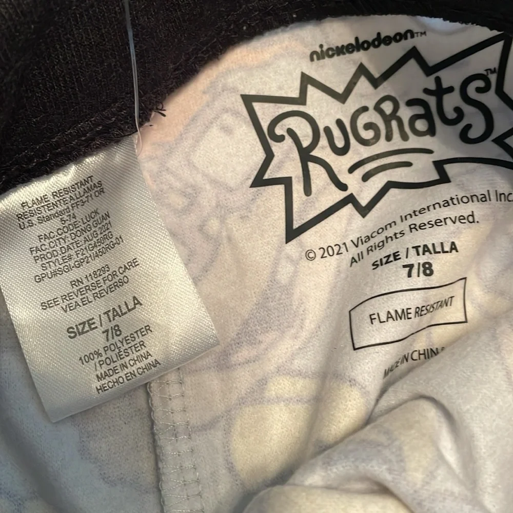 Rugrats sleepwear unisex pajama bottoms